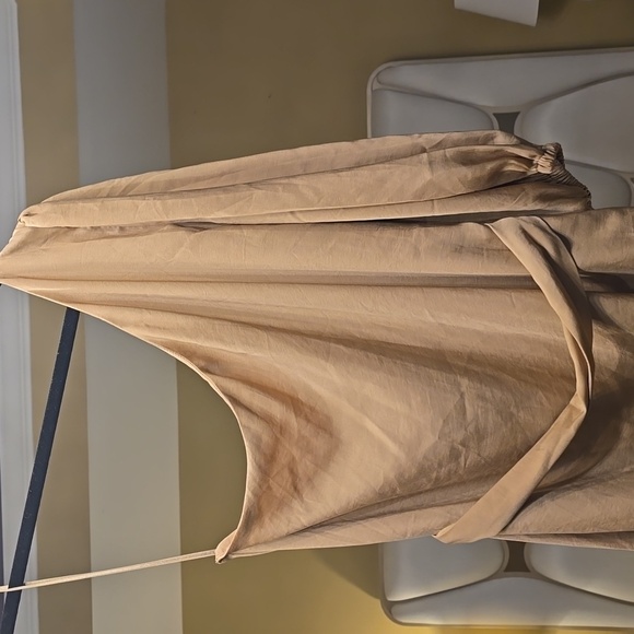 Banana Republic One-Shoulder Tan Dress - Picture 8 of 14